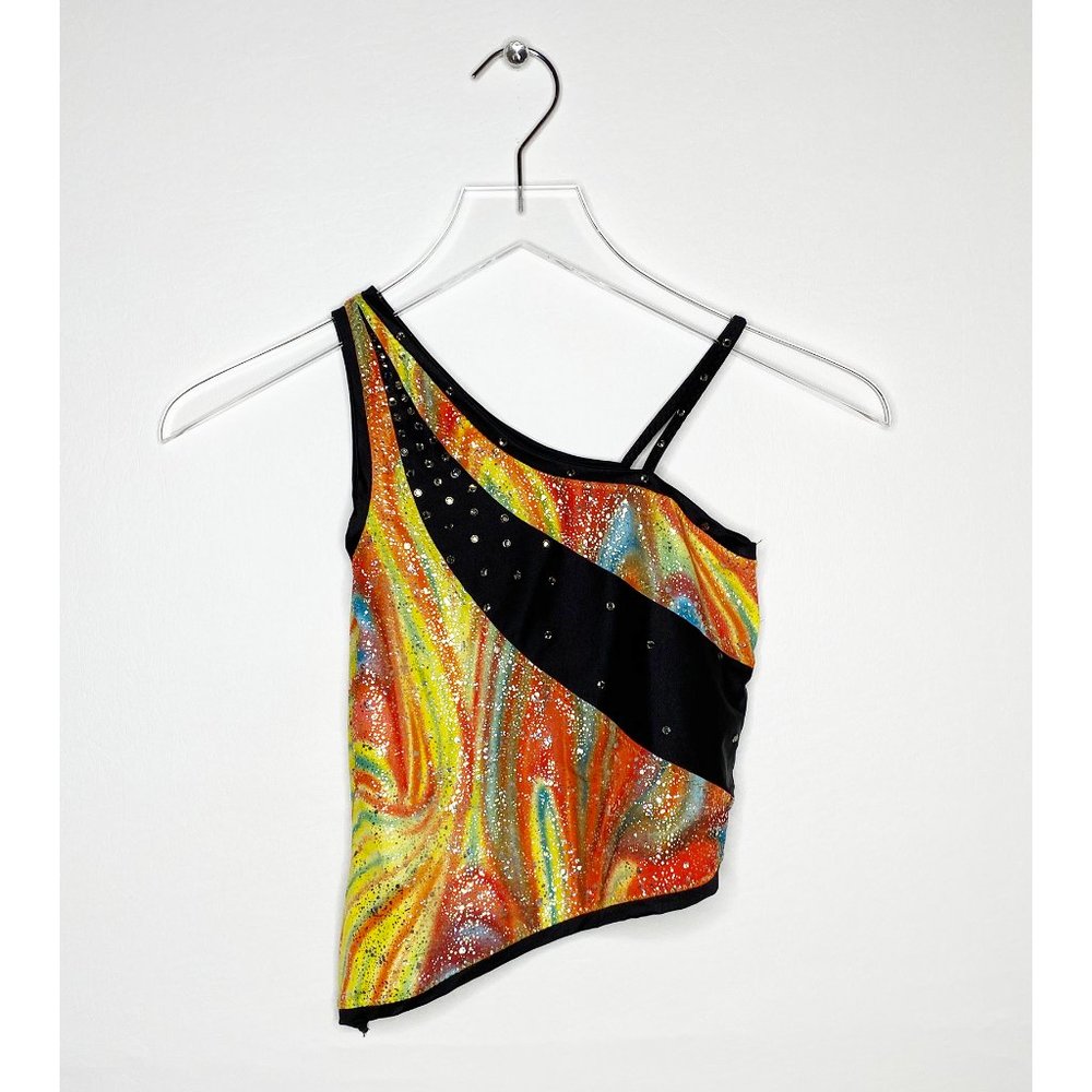 Swarovski Crystaled Dance Top